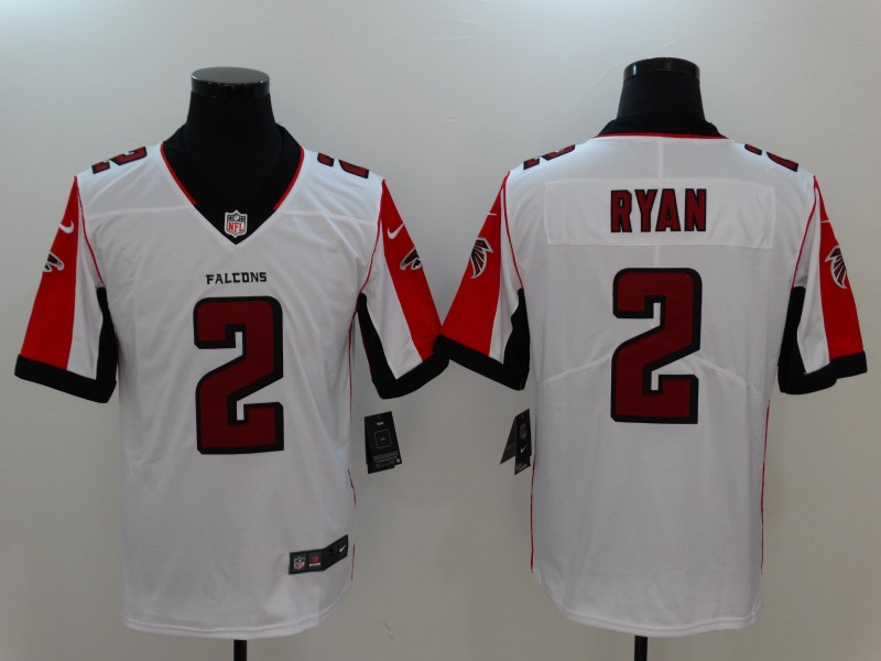 Nike Falcons 2 Matt Ryan White Youth Vapor Untouchable Player Limited Jersey