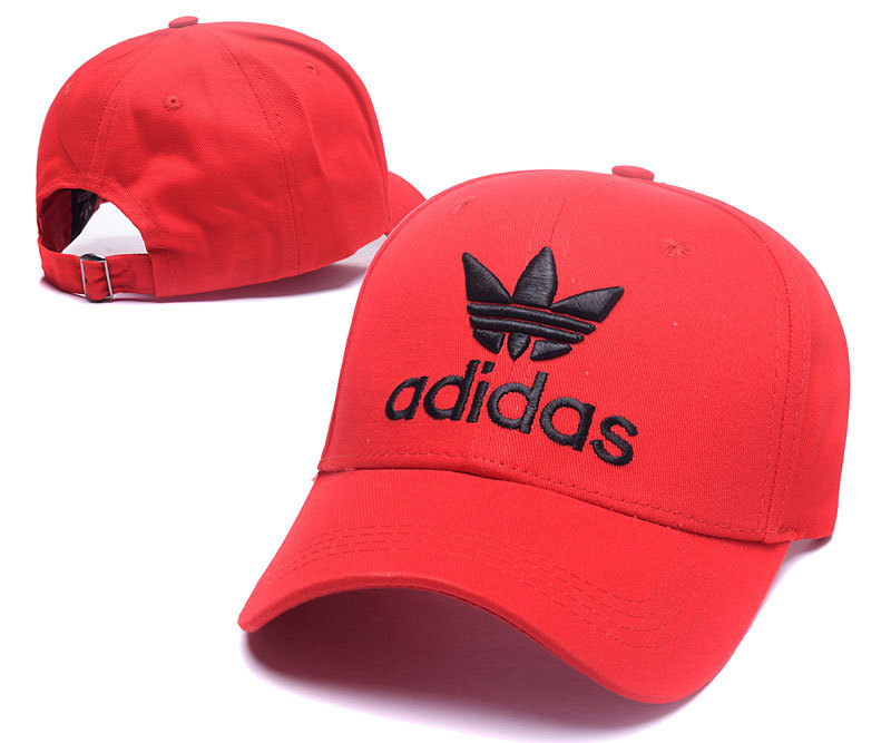 Adidas Originals Sports Logo Red Adjustable Hat SG