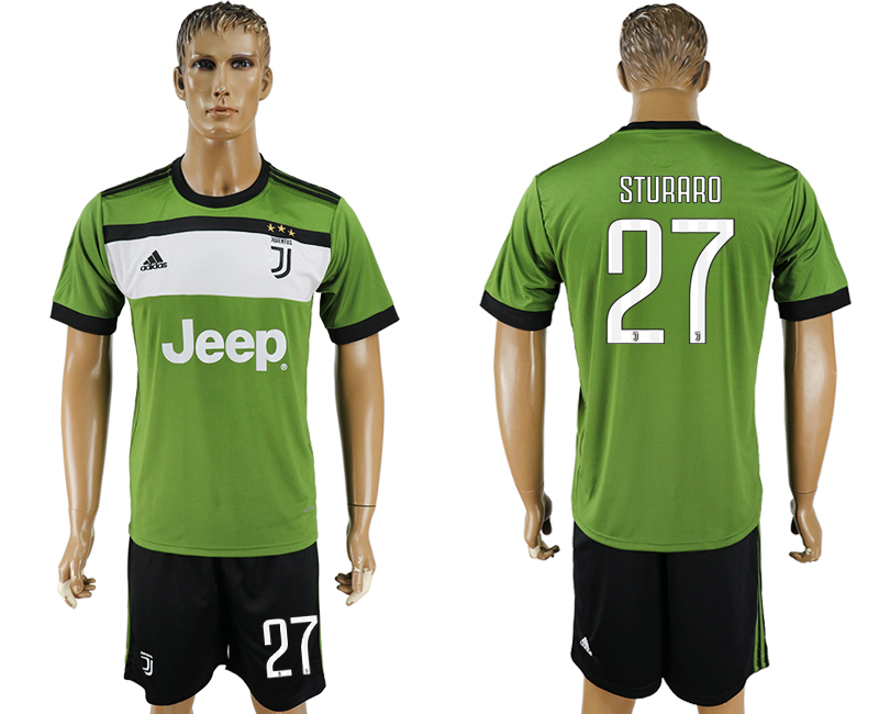 2017-18 Juventus 27 STURARO Third Away Soccer Jersey