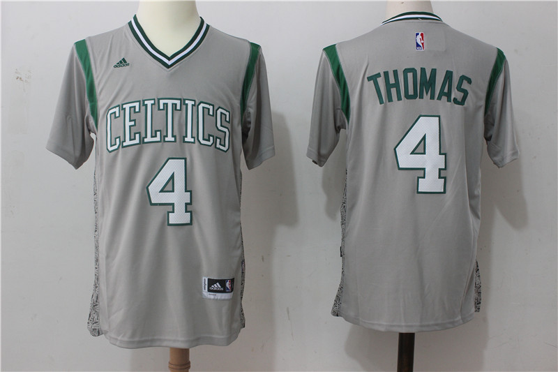 Celtics 4 Isaiah Thomas Gray Pride Swingman Jersey - Click Image to Close