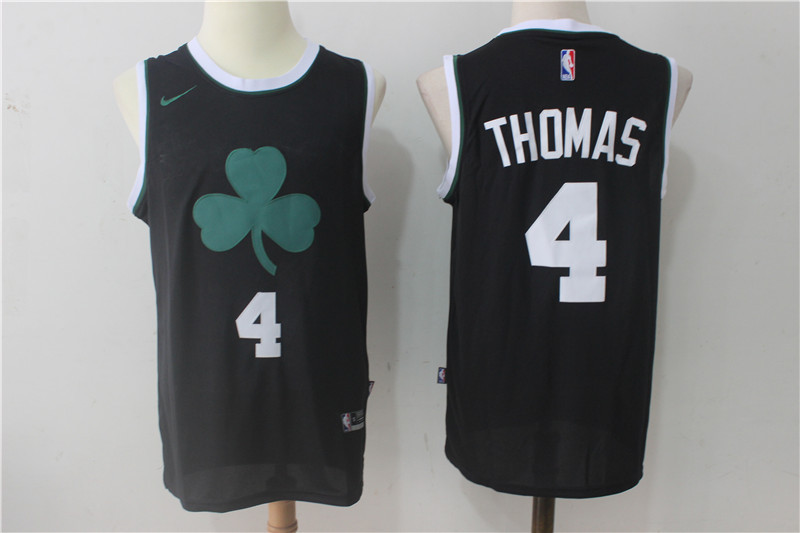Celtics 4 Isaiah Thomas Black Nike Jersey