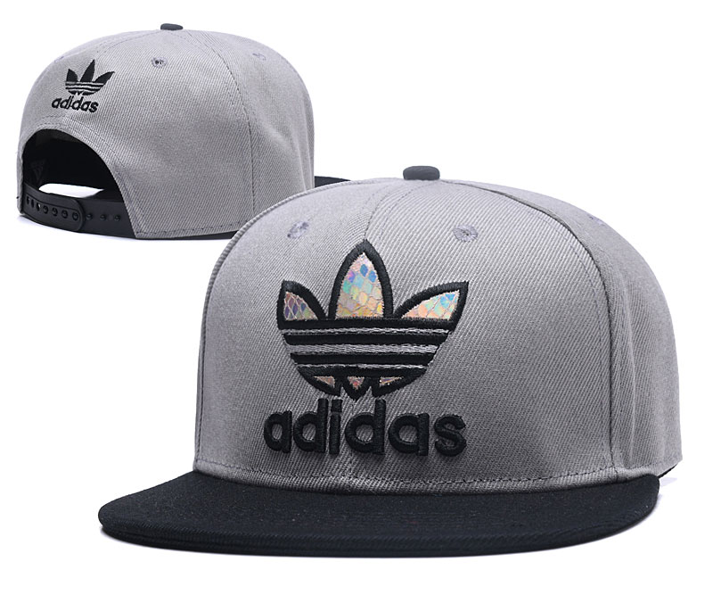 Adidas Originals Gray Snapback Adjustable Hat GS