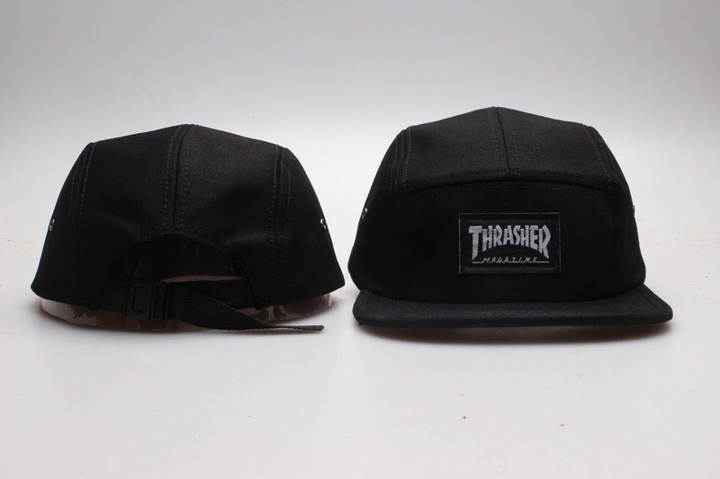 Thrasher Magzine Black Fashion Snapback Adjustable Hat