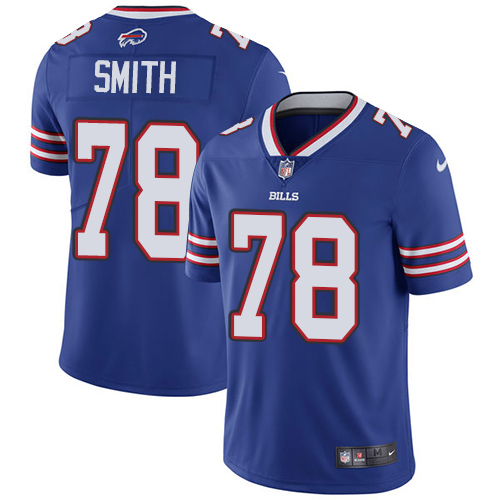 Nike Bills 78 Bruce Smith Blue Youth Vapor Untouchable Player Limited Jersey