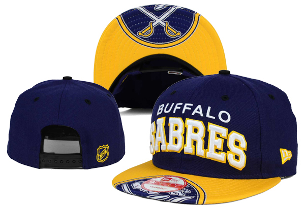 Buffalo Sabres Team Logo Navy Snapback Adjustable Hat