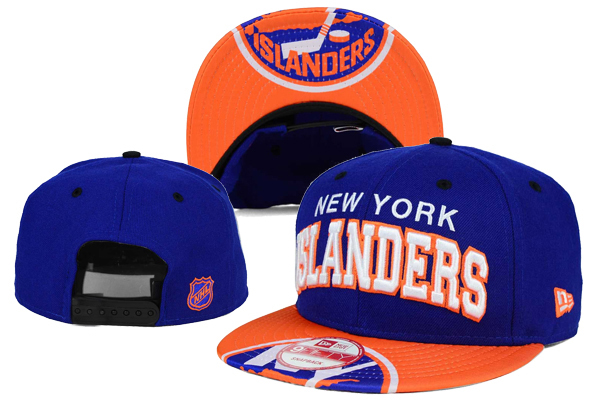 New York Islanders Team Logo Navy Snapback Adjustable Hat