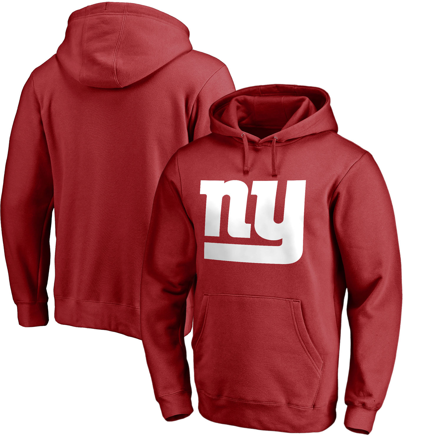 Men's New York Giants NFL Pro Line by Fanatics Branded Red Primary Logo Pullover Hoodie