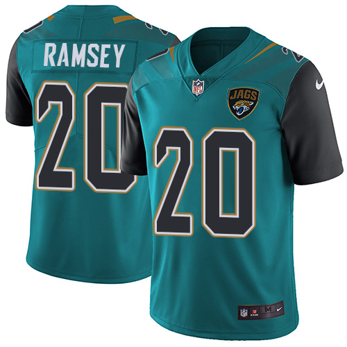 Nike Jaguars 20 Jalen Ramsey Teal Youth Vapor Untouchable Limited Player Jersey