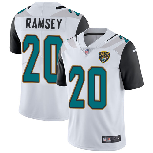 Nike Jaguars 20 Jalen Ramsey White Youth Vapor Untouchable Limited Player Jersey