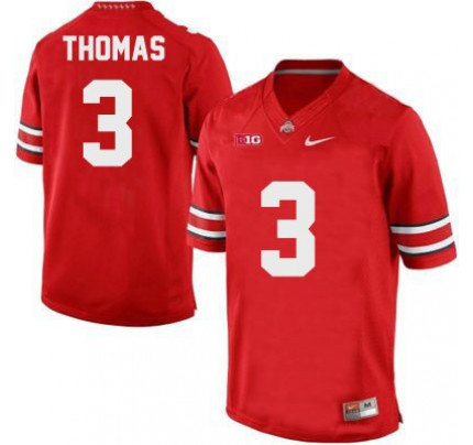 Ohio State Buckeyes 3 Michael Thomas Red College Football Jersey Ohio State Buckeyes 3 Michael Thomas Red College Football Jersey