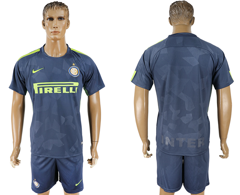 2017-18 Inter Milan Third Away Soccer Jersey 2017-18 Inter Milan Third Away Soccer Jersey