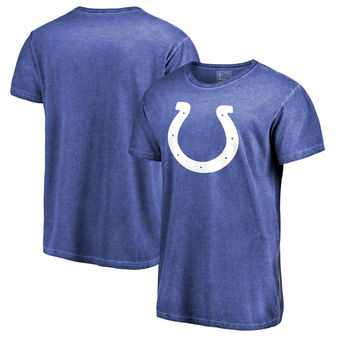 Indianapolis Colts NFL Pro Line by Fanatics Branded White Logo Shadow Washed T Shirt Indianapolis Colts NFL Pro Line by Fanatics Branded White Logo Shadow Washed T Shirt