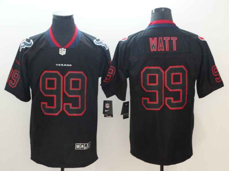Nike Texans 99 J.J. Watt Black Shadow Legend Limited Jersey