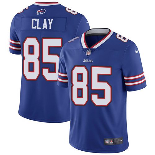 Nike Bills 85 Charles Clay Royal Youth Vapor Untouchable Limited Jersey