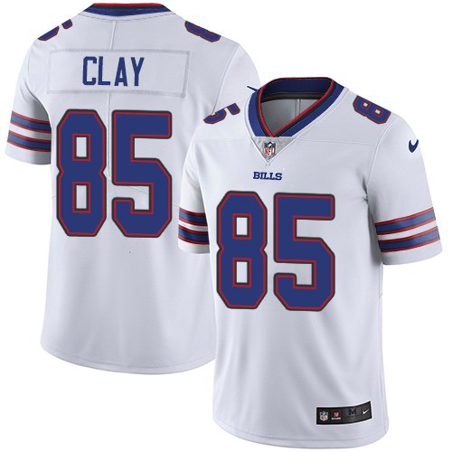 Nike Bills 85 Charles Clay White Vapor Untouchable Limited Jersey