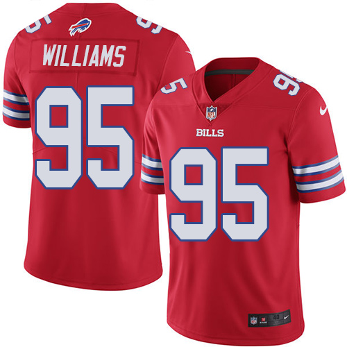 Nike Bills 95 Kyle Williams Red Youth Color Rush Limited Jersey
