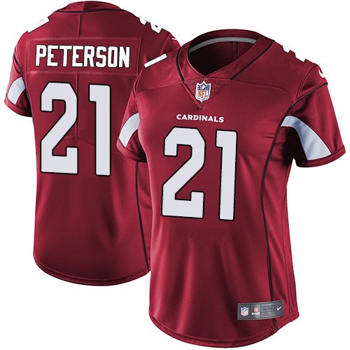 Nike Cardinals 21 Patrick Peterson Red Women Vapor Untouchable Limited Jersey - Click Image to Close