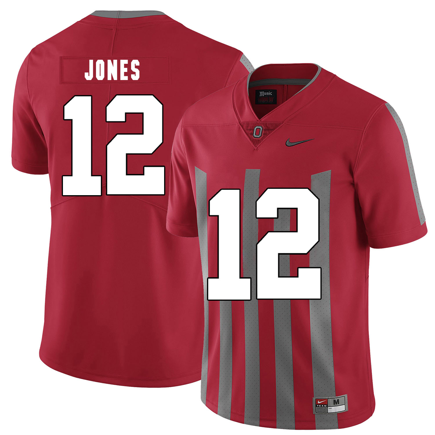 Ohio State Buckeyes 12 Cardale Jones Red Elite Nike College Football Jersey