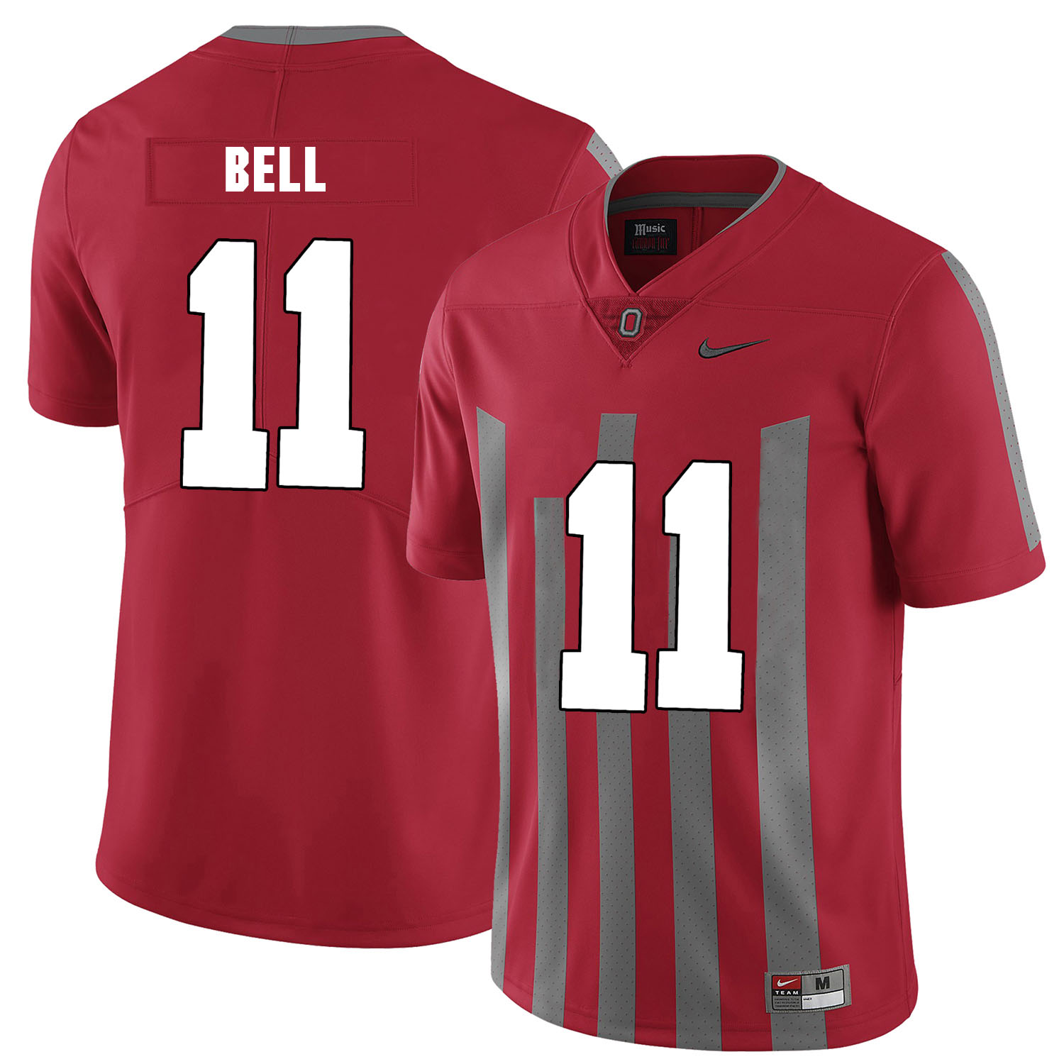 Ohio State Buckeyes 11 Vonn Bell Red Elite Nike College Football Jersey