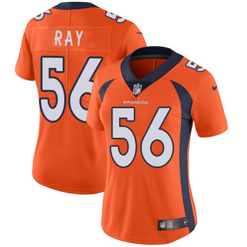 Nike Broncos 56 Shane Ray Orange Women Vapor Untouchable Limited Jersey