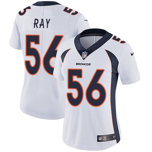 Nike Broncos 56 Shane Ray White Women Vapor Untouchable Limited Jersey