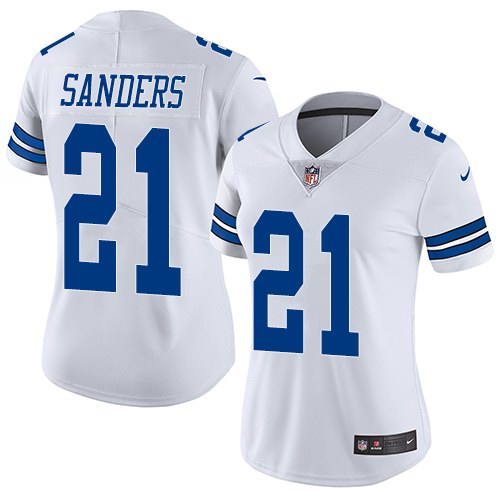 Nike Cowboys 21 Deion Sanders White Women Vapor Untouchable Limited Jersey Nike Cowboys 21 Deion Sanders White Women Vapor Untouchable Limited Jersey