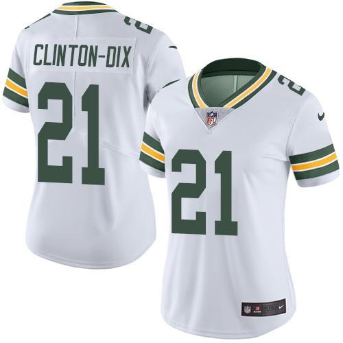 Nike Packers 21 Ha Ha Clinton-Dix White Women Vapor Untouchable Limited Jersey