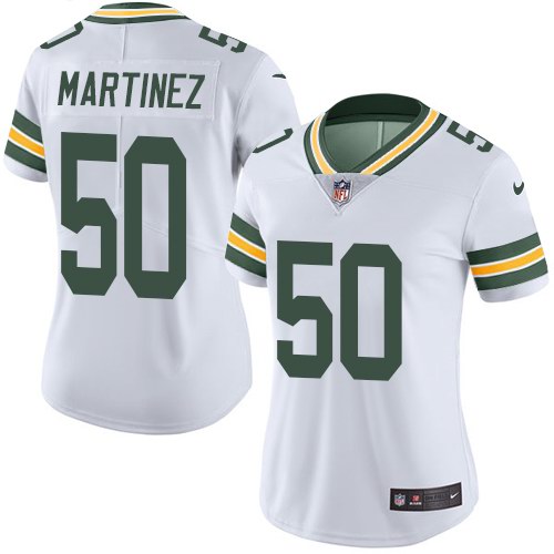 Nike Packers 50 Blake Martinez White Women Vapor Untouchable Limited Jersey