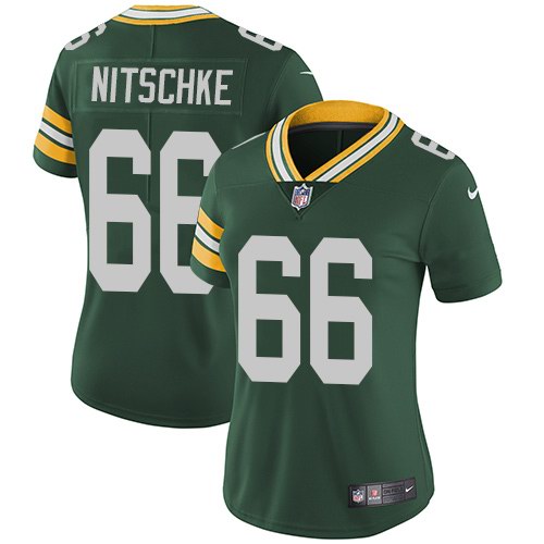 Nike Packers 66 Ray Nitschke Green Women Vapor Untouchable Limited Jersey