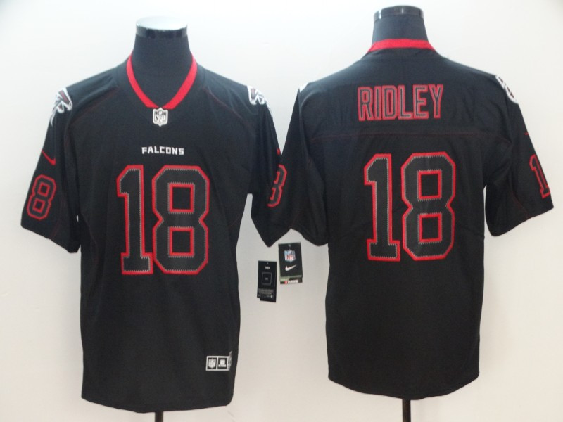 Nike Falcons 18 Calvin Ridley Black Shadow Legend Limited Jersey - Click Image to Close