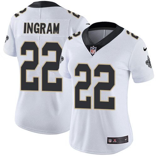 Nike Saints 22 Mark Ingram White Women Vapor Untouchable Limited Jersey