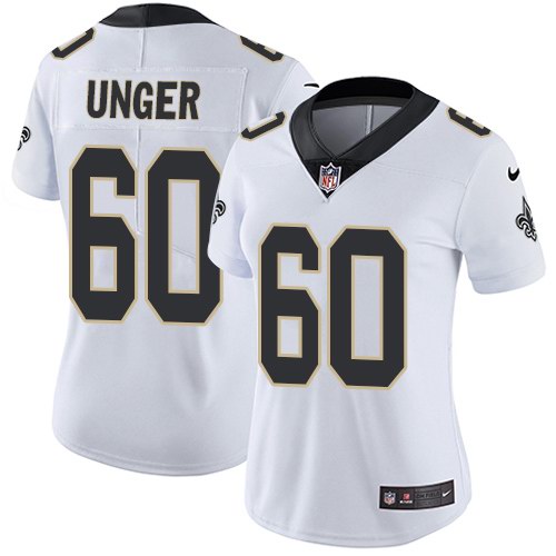 Nike Saints 60 Max Unger White Women Vapor Untouchable Limited Jersey