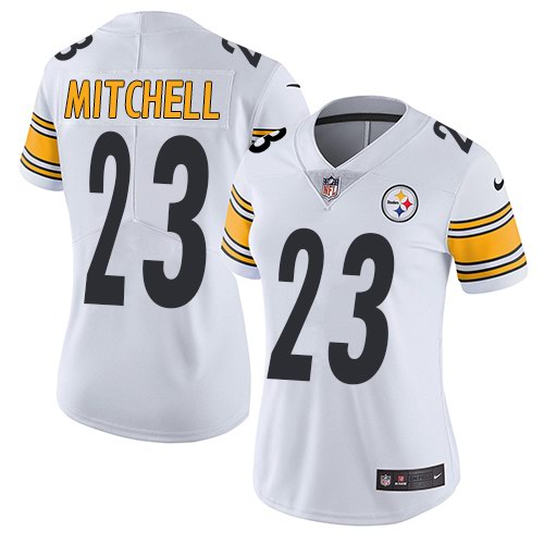 Nike Steelers 23 Mike Mitchell White Women Vapor Untouchable Limited Jersey