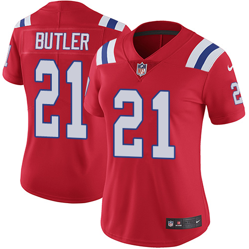 Nike Patriots 21 Malcolm Butler Red Women Vapor Untouchable Limited Jersey Nike Patriots 21 Malcolm Butler Red Women Vapor Untouchable Limited Jersey