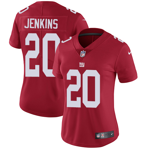 Nike Giants 20 Janoris Jenkins Red Women Vapor Untouchable Limited Jersey