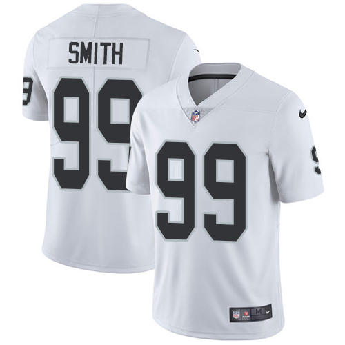 Nike Raiders 99 Aldon Smith White Vapor Untouchable Limited Jersey