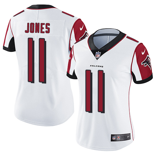 Nike Falcons 11 Julio Jones White Women Vapor Untouchable Limited Jersey