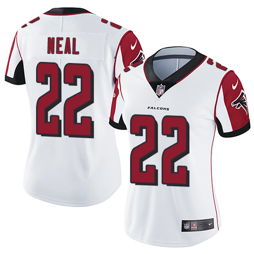 Nike Falcons 22 Keanu Neal White Women Vapor Untouchable Limited Jersey - Click Image to Close