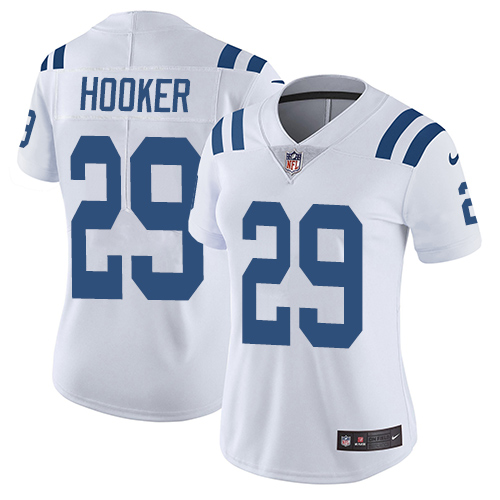 Nike Colts 29 Malik Hooker White Women Vapor Untouchable Limited Jersey
