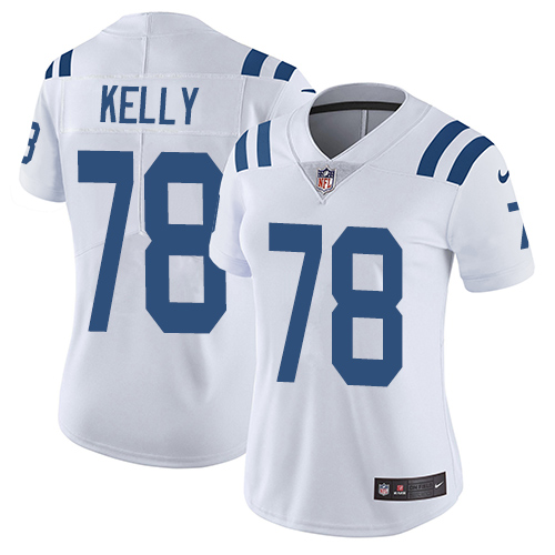 Nike Colts 78 Ryan Kelly White Women Vapor Untouchable Limited Jersey - Click Image to Close