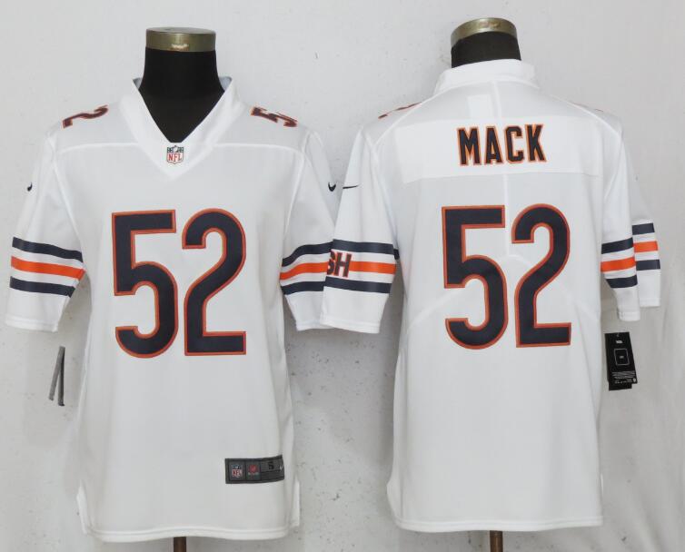 Nike Bears 52 Khalil Mack White Youth Vapor Untouchable Limited Jersey