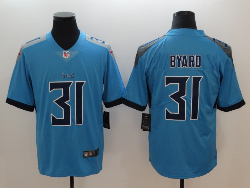 Nike Titans 31 Kevin Byard Light Blue New 2018 Youth Vapor Untouchable Limited Jersey