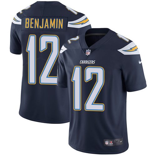 Nike Chargers 12 Travis Benjamin Navy Vapor Untouchable Limited Jersey