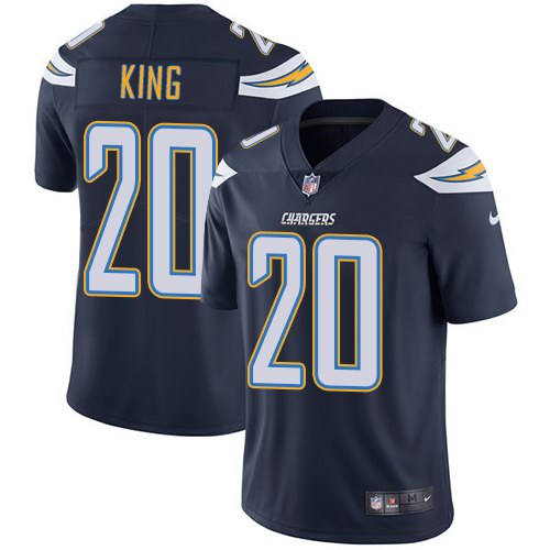 Nike Chargers 20 Desmond King Navy Vapor Untouchable Limited Jersey