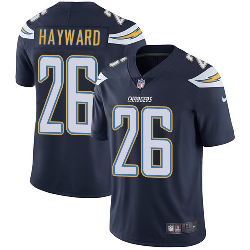 Nike Chargers 26 Casey Hayward Navy Youth Vapor Untouchable Limited Jersey