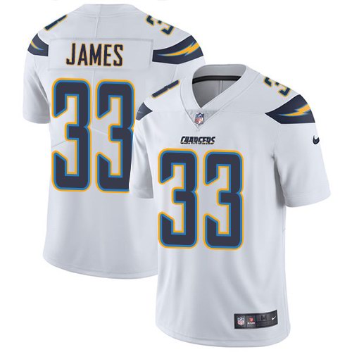 Nike Chargers 33 Derwin James White Youth Vapor Untouchable Limited Jersey