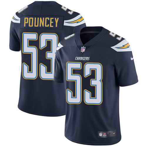 Nike Chargers 53 Mike Pouncey Navy Youth Vapor Untouchable Limited Jersey