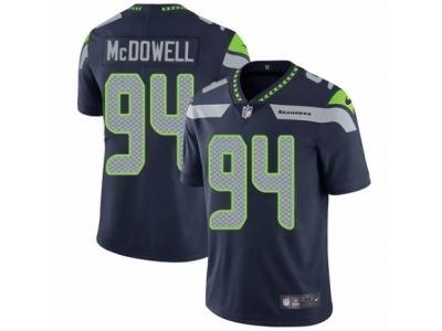 Nike Seahawks 94 Malik McDowell Navy Vapor Untouchable Limited Jersey