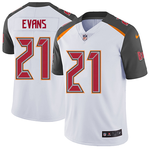 Nike Buccaneers 21 Justin Evans White Youth Vapor Untouchable Limited Jersey