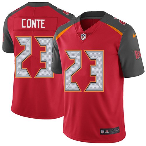 Nike Buccaneers 23 Chris Conte Red Vapor Untouchable Limited Jersey